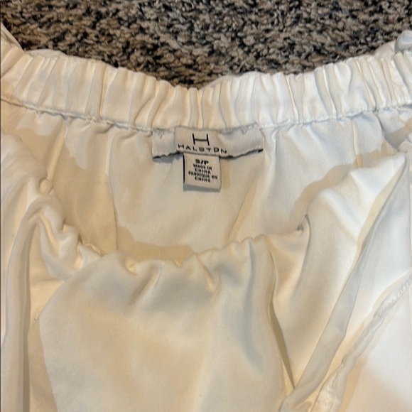 White Off-Shoulder Ruffle Top - Picture 3 of 3